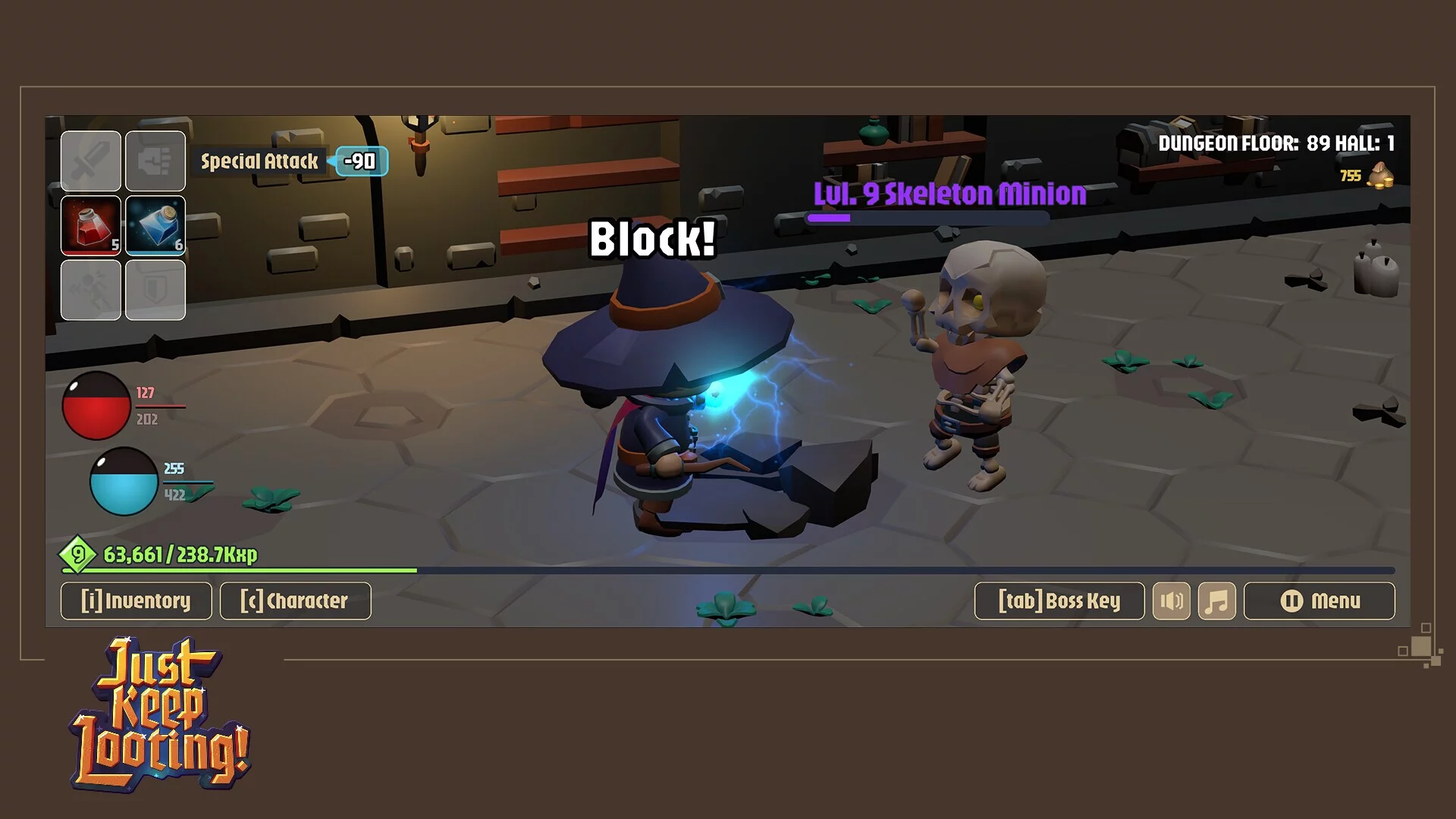 Изображение игры: Just Keep Looting