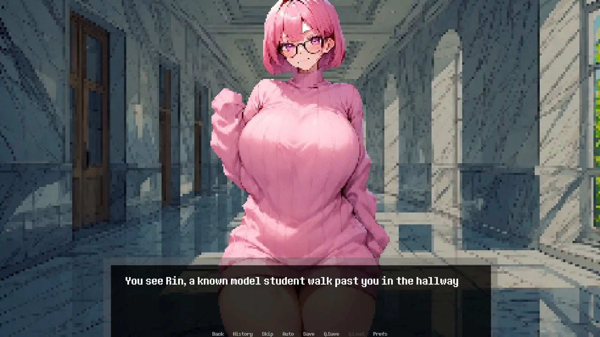 Изображение игры: Dominated by: Yandere Goth Sensei