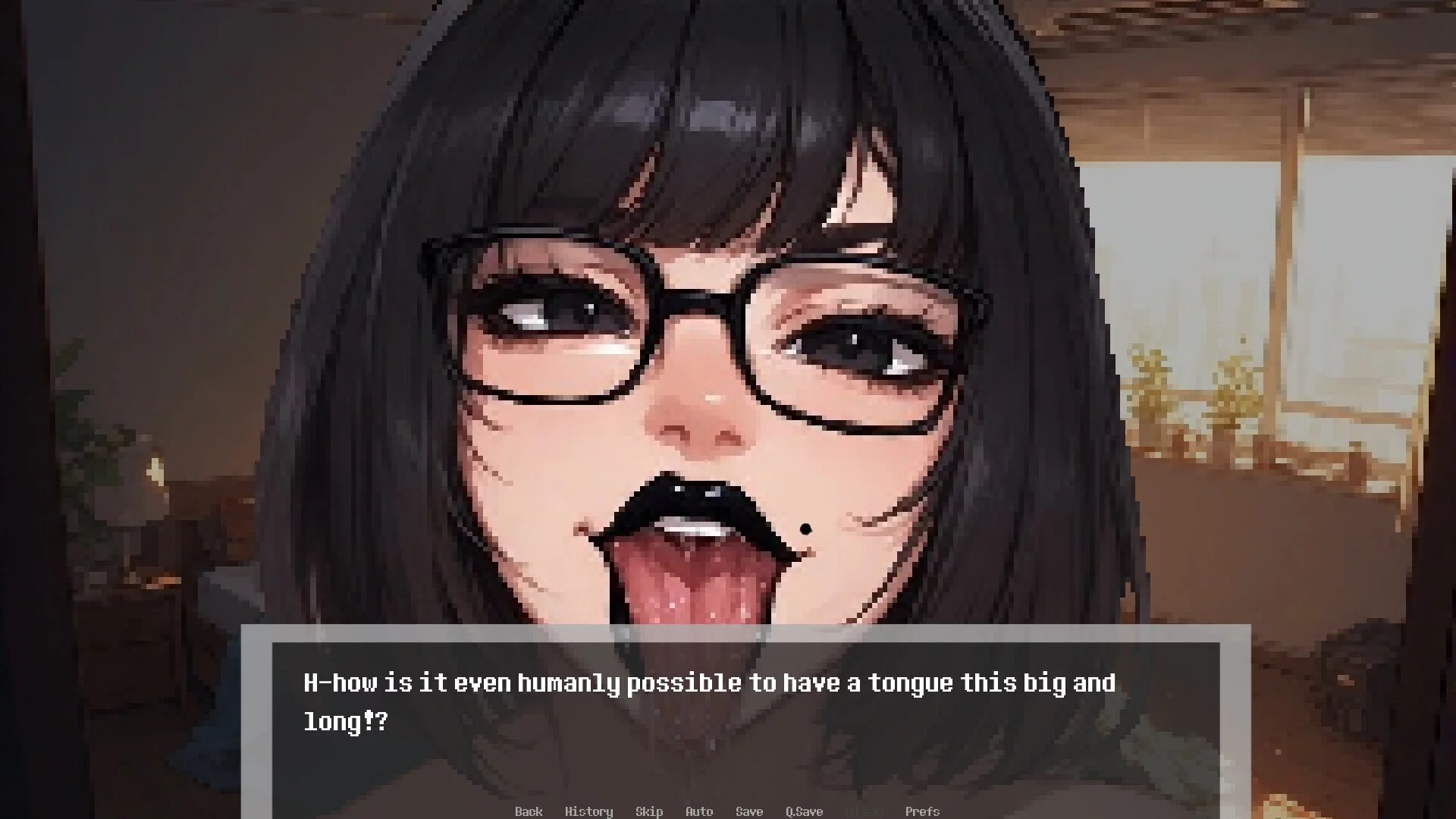Изображение игры: Dominated by: Yandere Goth Co-worker