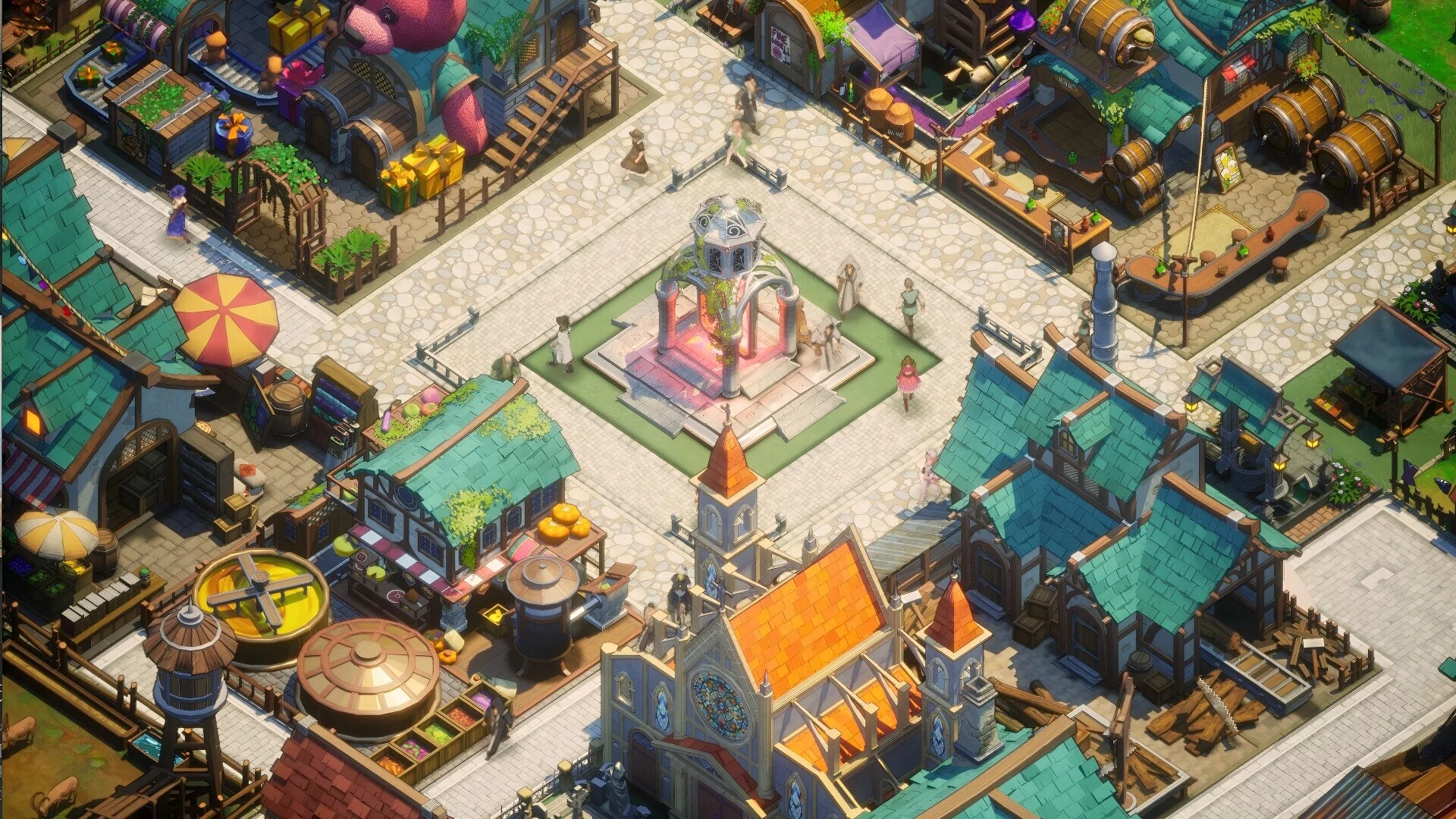 Изображение игры: Celestial City Fantasy（天空城幻想）