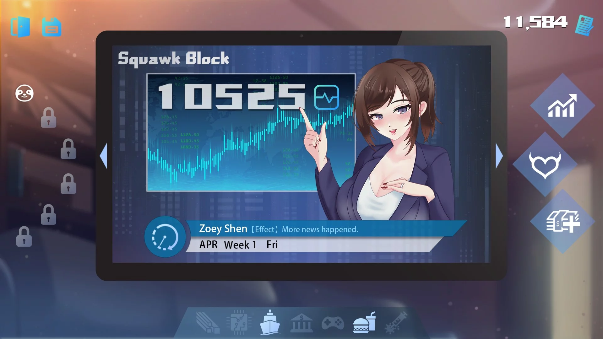 Изображение игры: Wolf of Stock Street