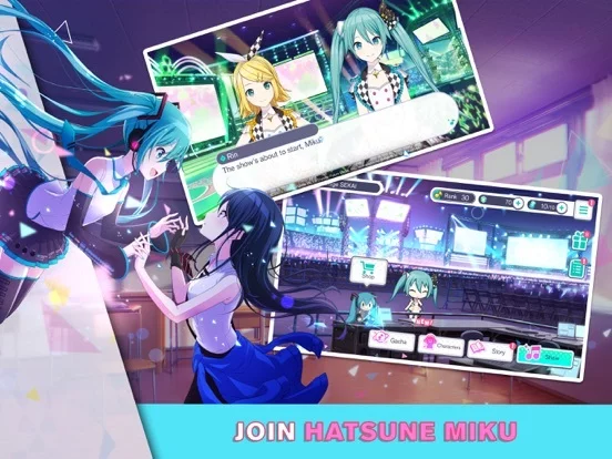 Изображение игры: HATSUNE MIKU: COLORFUL STAGE!