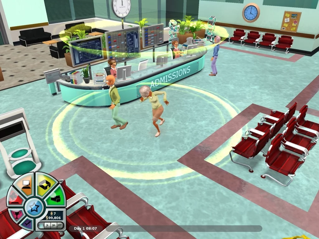 Изображение игры: Hospital Tycoon