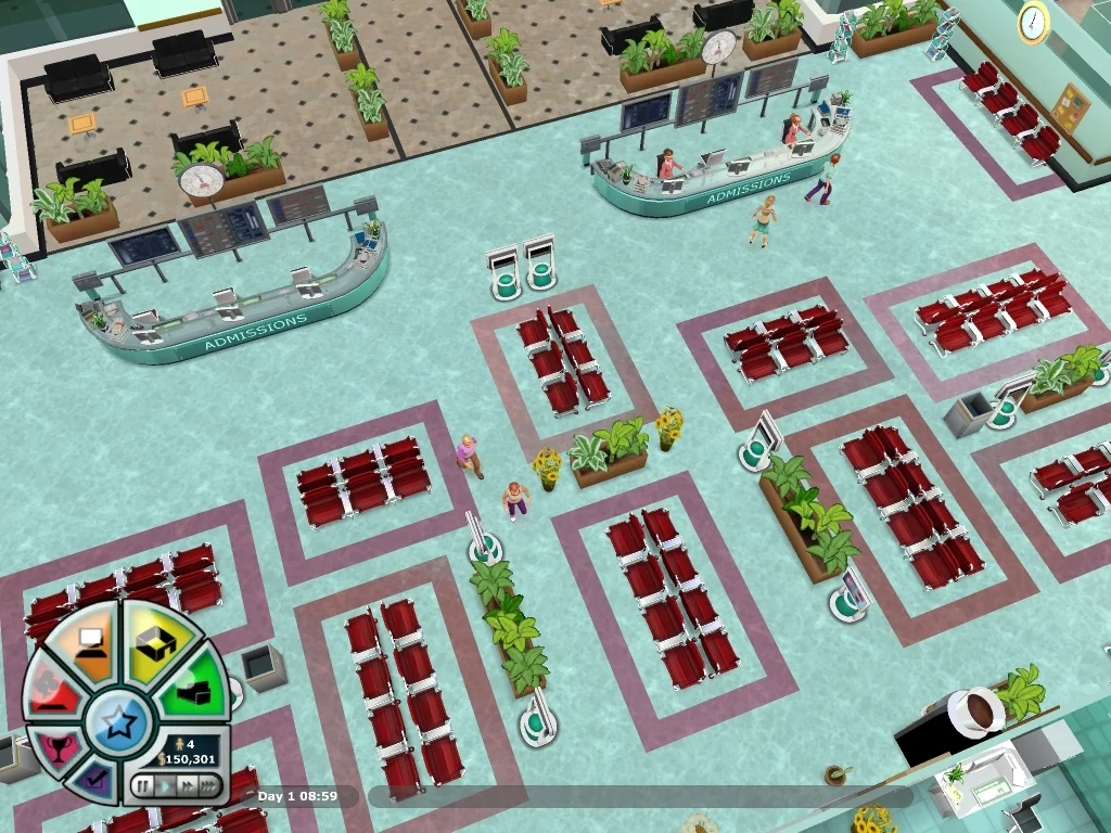 Изображение игры: Hospital Tycoon