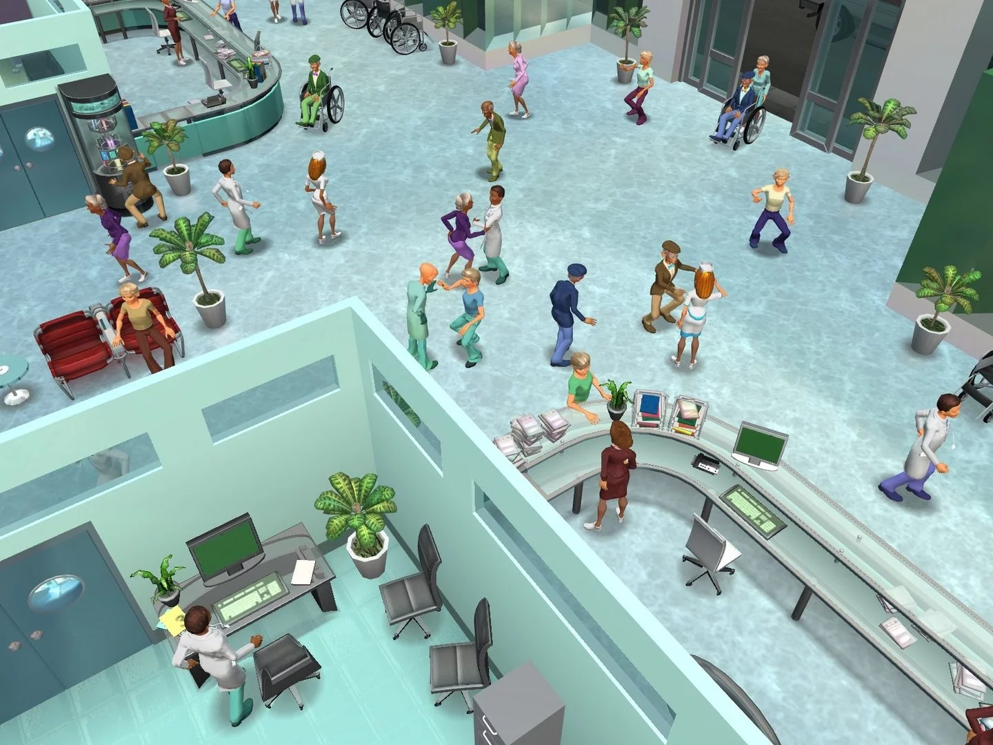Изображение игры: Hospital Tycoon