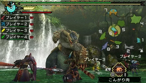 Изображение игры: Monster Hunter Portable 3rd