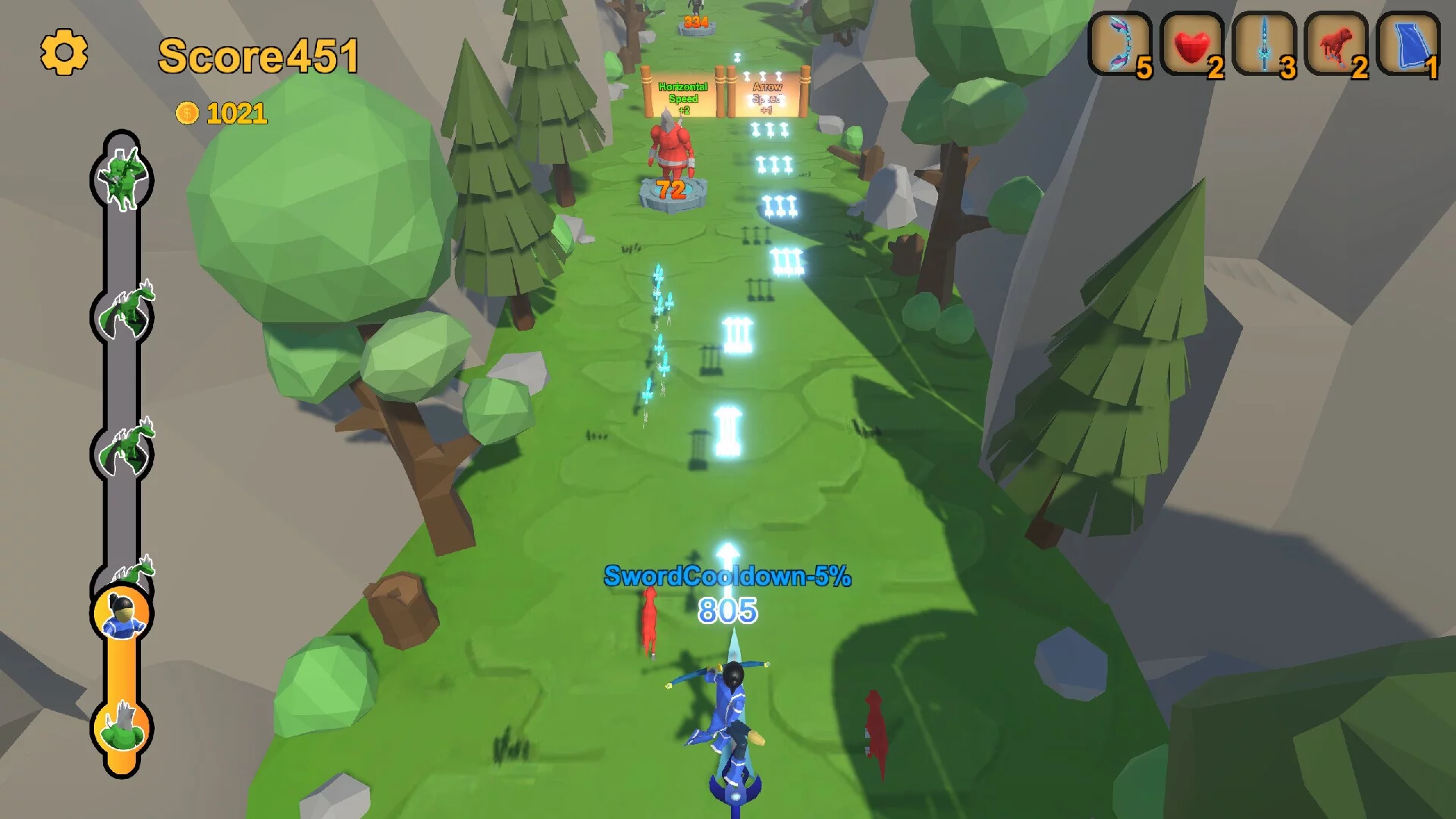 Изображение игры: Arrow a Row