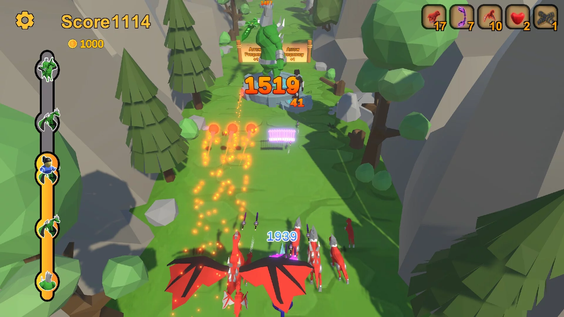 Изображение игры: Arrow a Row