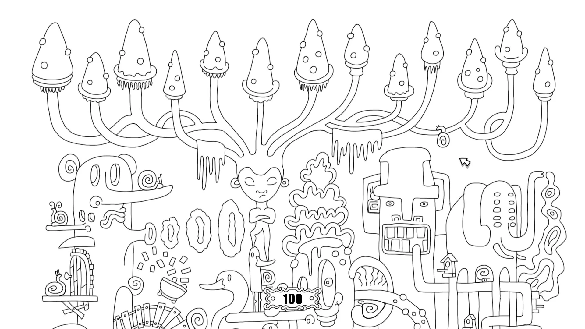 Изображение игры: 100 hidden snails