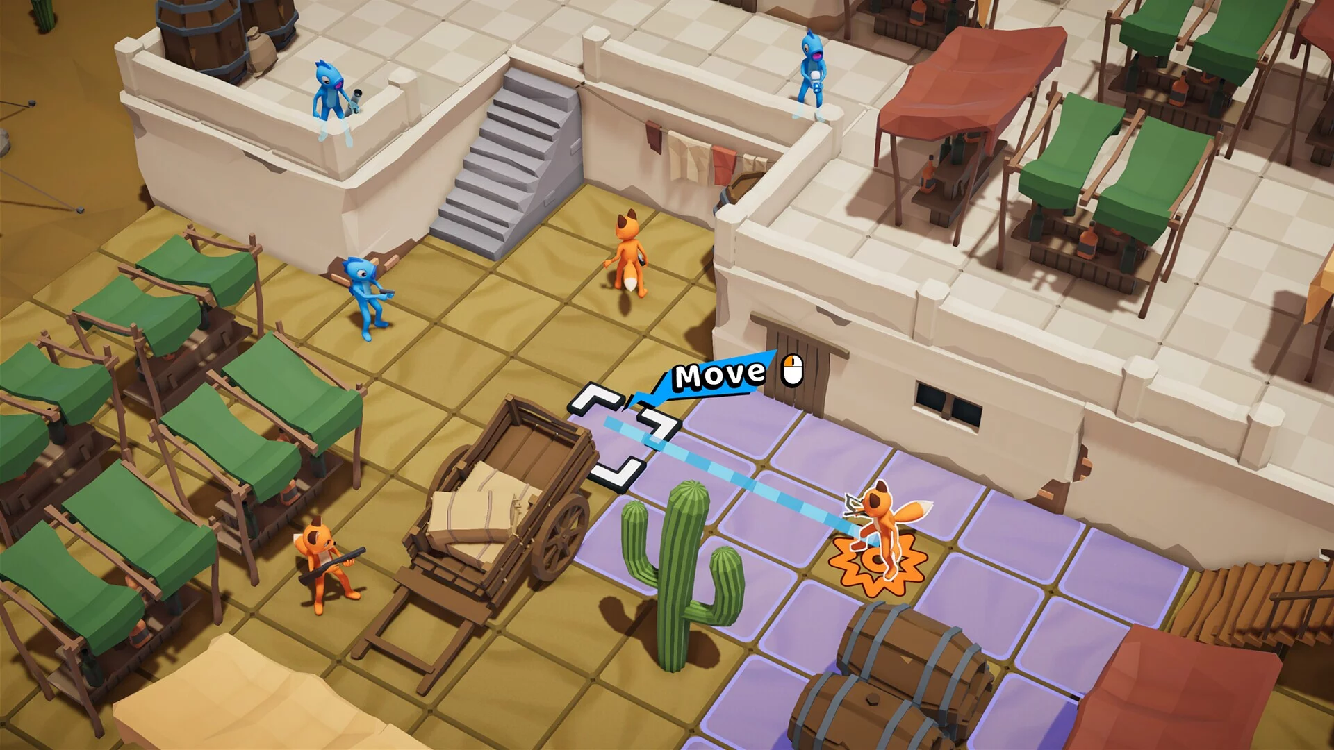 Изображение игры: Critter Crossfire