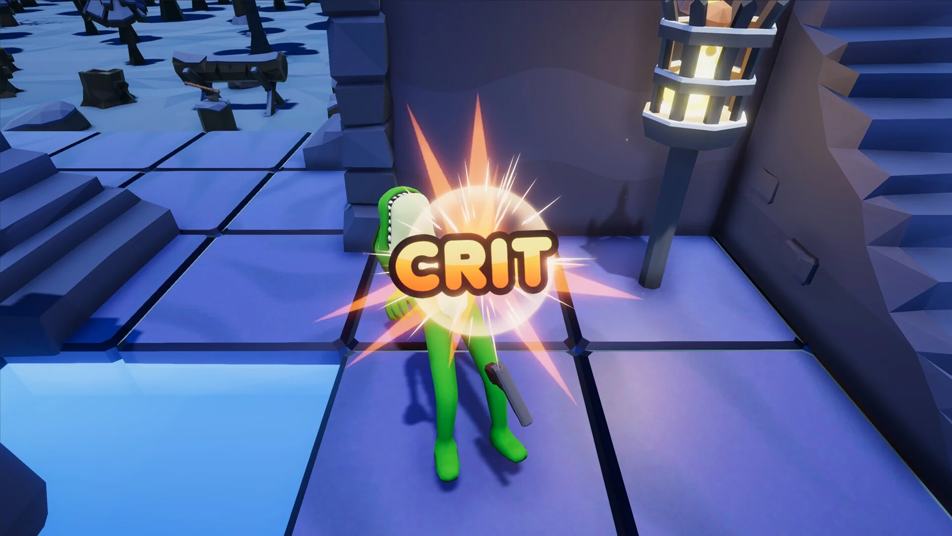 Изображение игры: Critter Crossfire