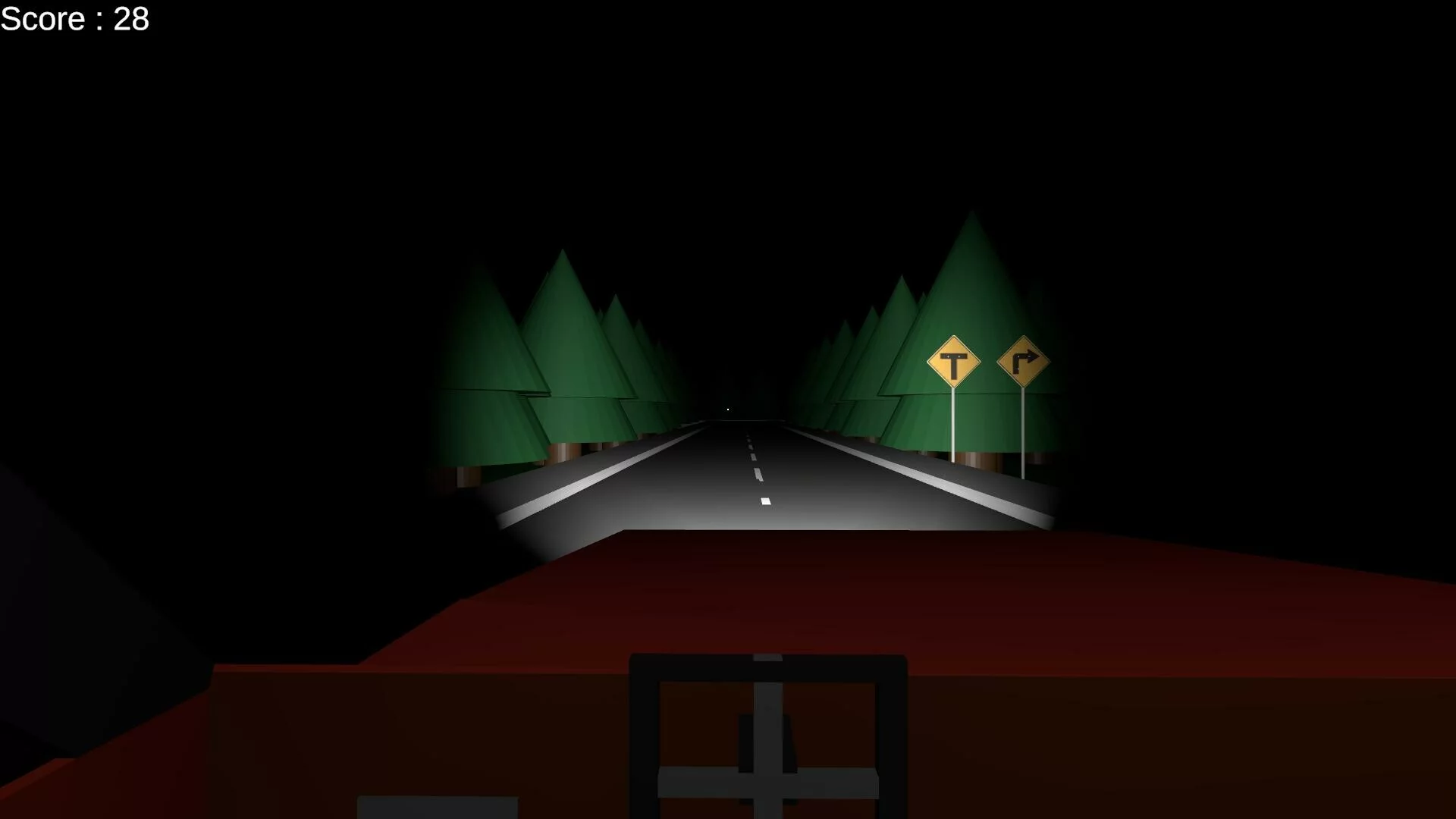 Изображение игры: Spooky Driving