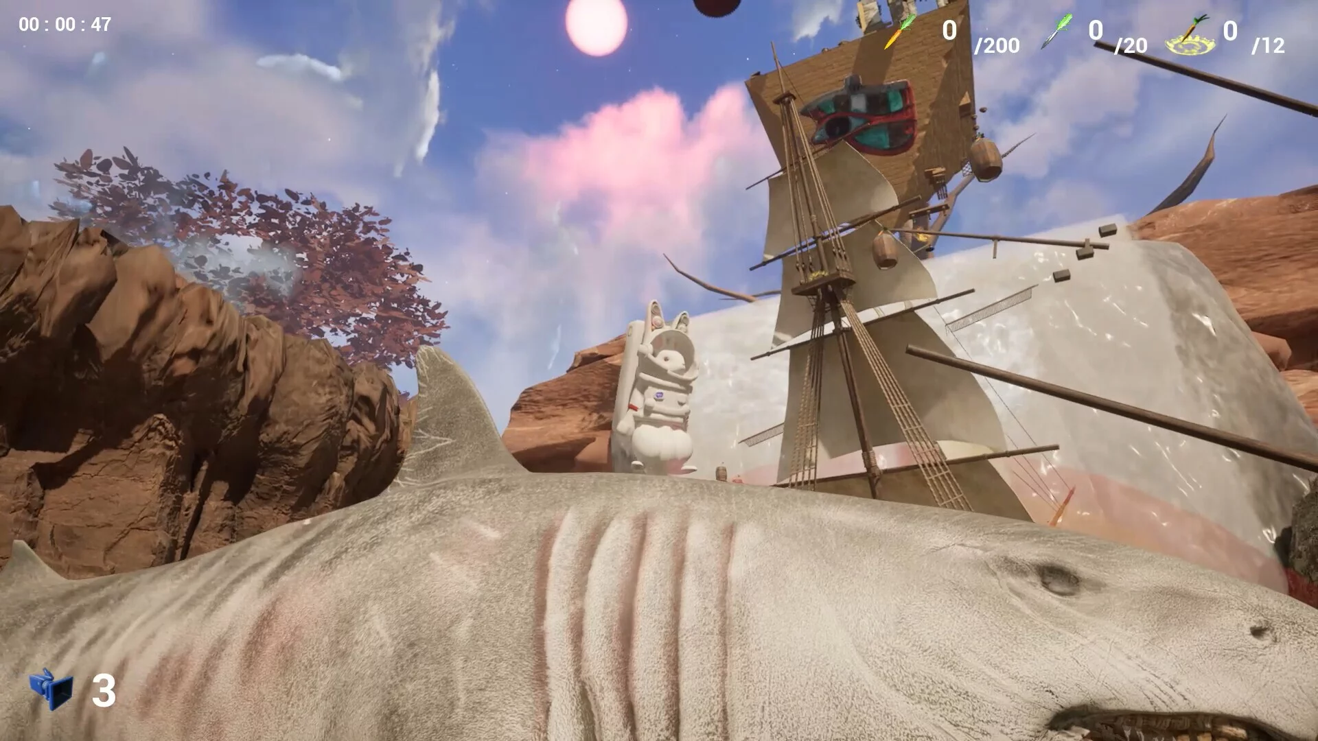 Изображение игры: SPACE RABBIT