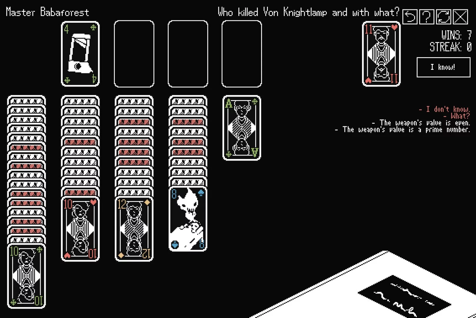 Изображение игры: A Solitaire Mystery