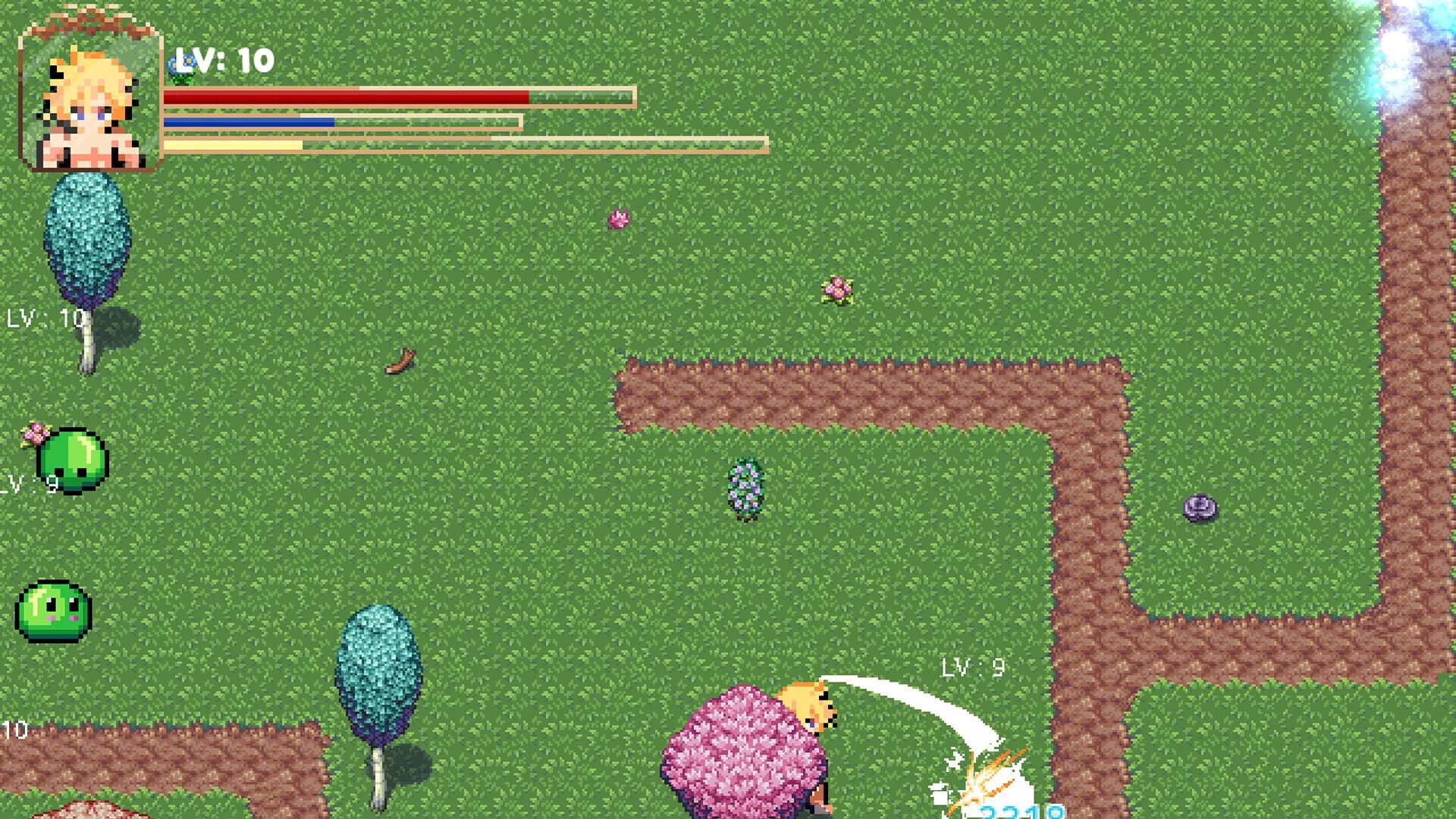Изображение игры: Dragon Slayer and The Leaf Town