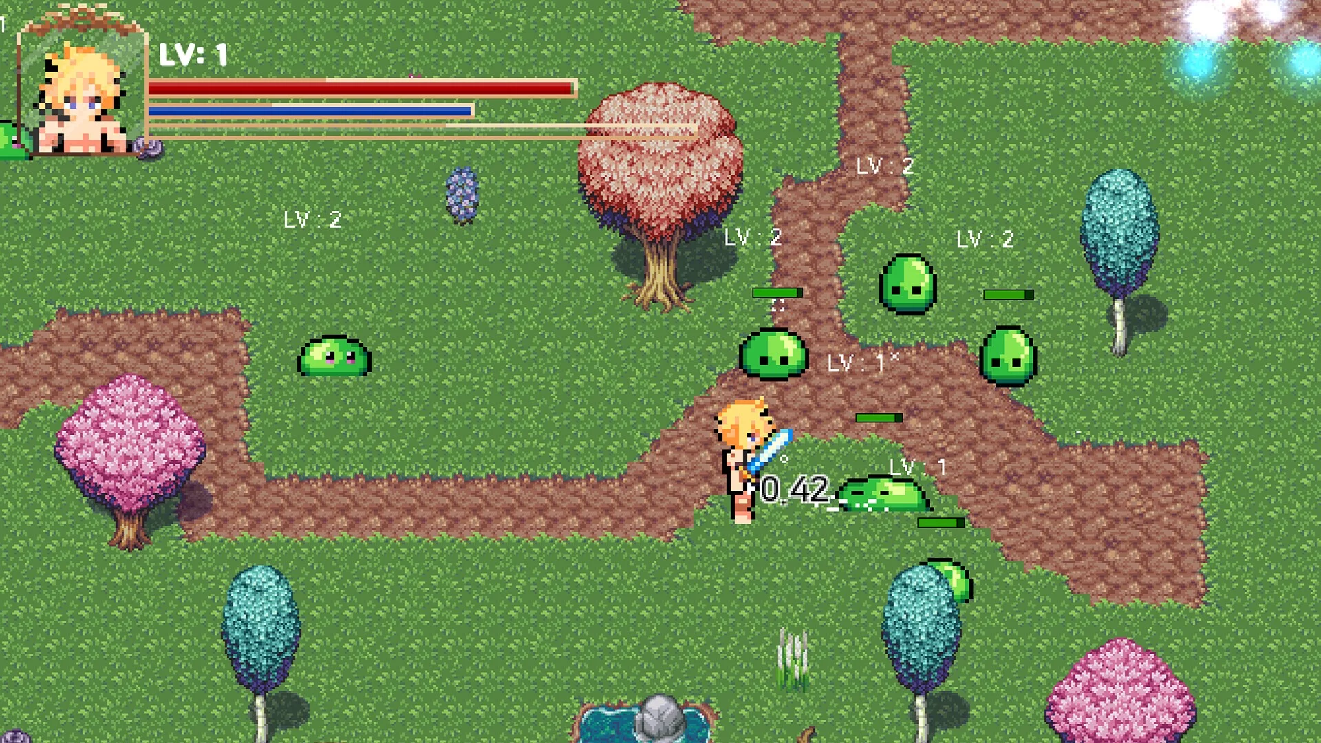 Изображение игры: Dragon Slayer and The Leaf Town