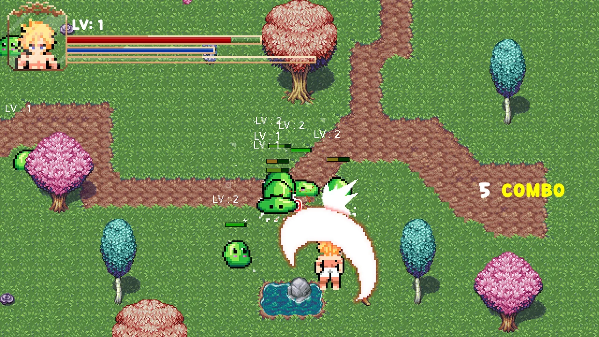 Изображение игры: Dragon Slayer and The Leaf Town