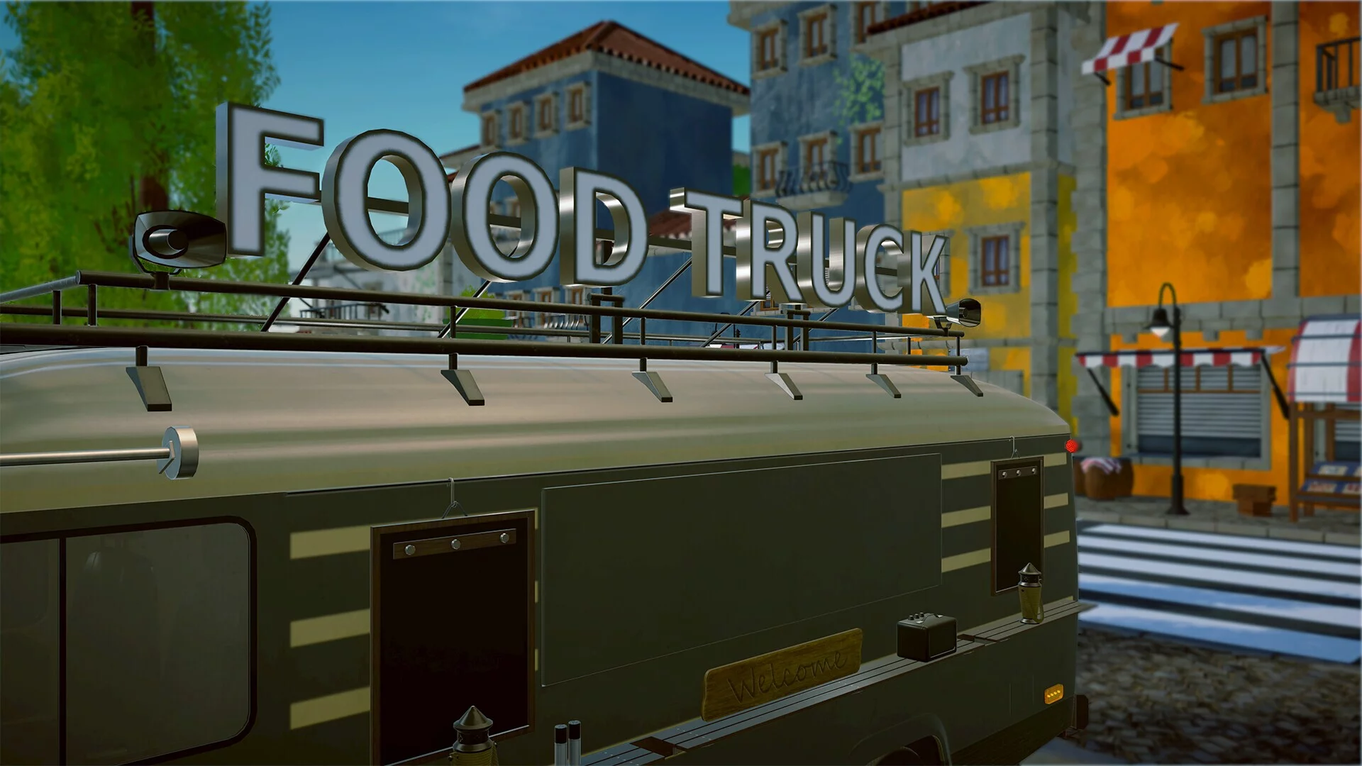 Изображение игры: FOOD TRUCK SHOP SIMULATOR