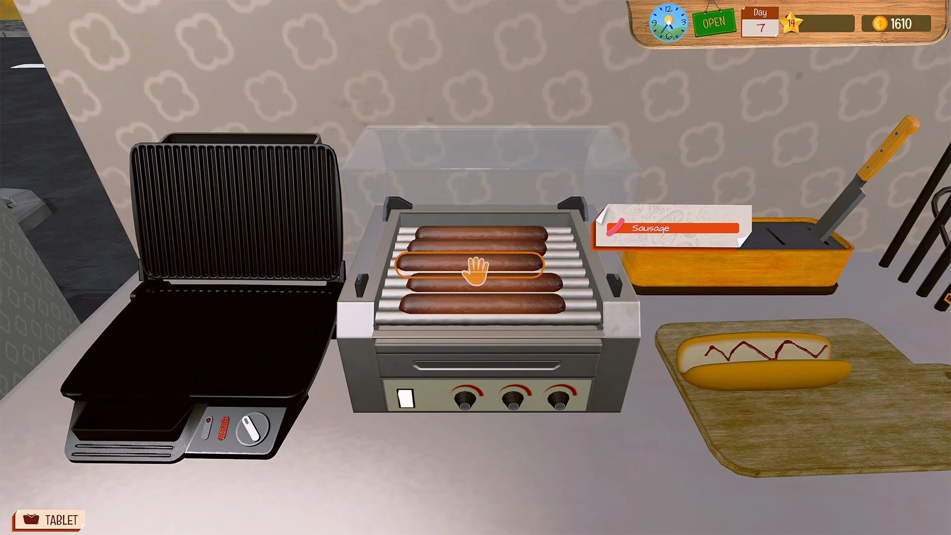 Изображение игры: FOOD TRUCK SHOP SIMULATOR