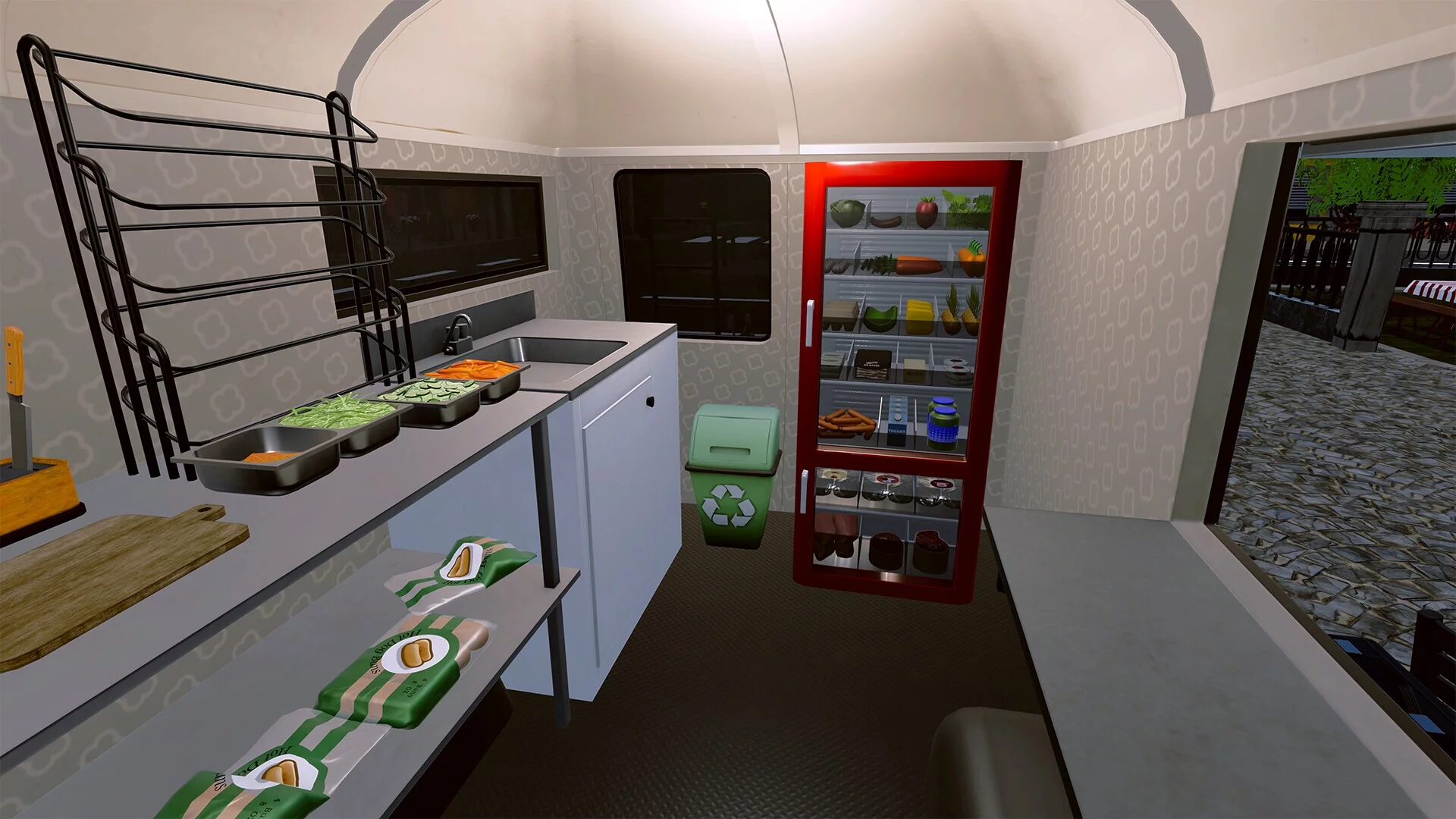 Изображение игры: FOOD TRUCK SHOP SIMULATOR