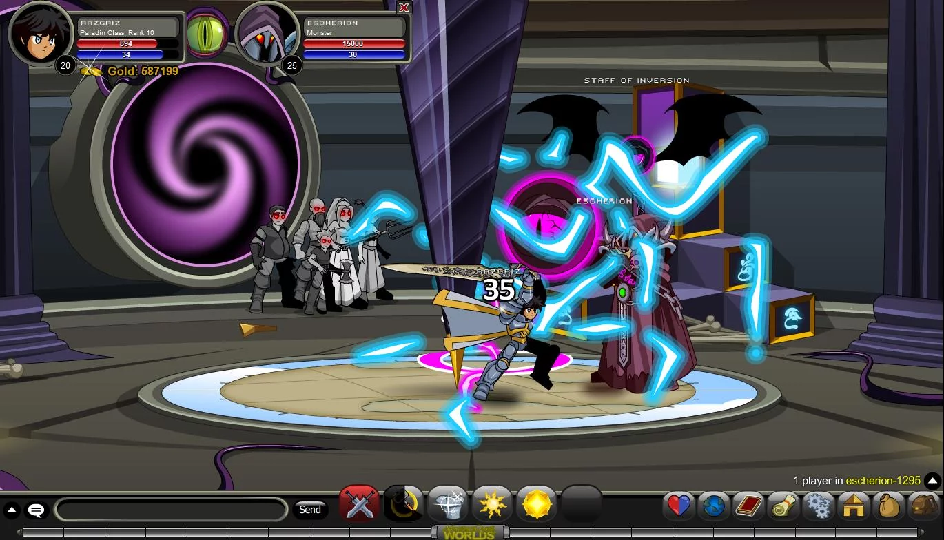 Изображение игры: AdventureQuest Worlds