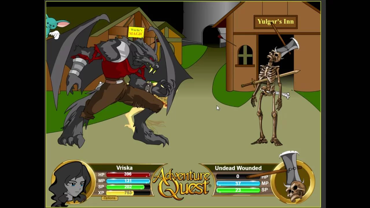 Изображение игры: AdventureQuest