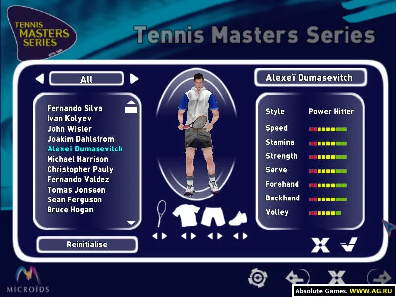 Изображение игры: Tennis Masters Series