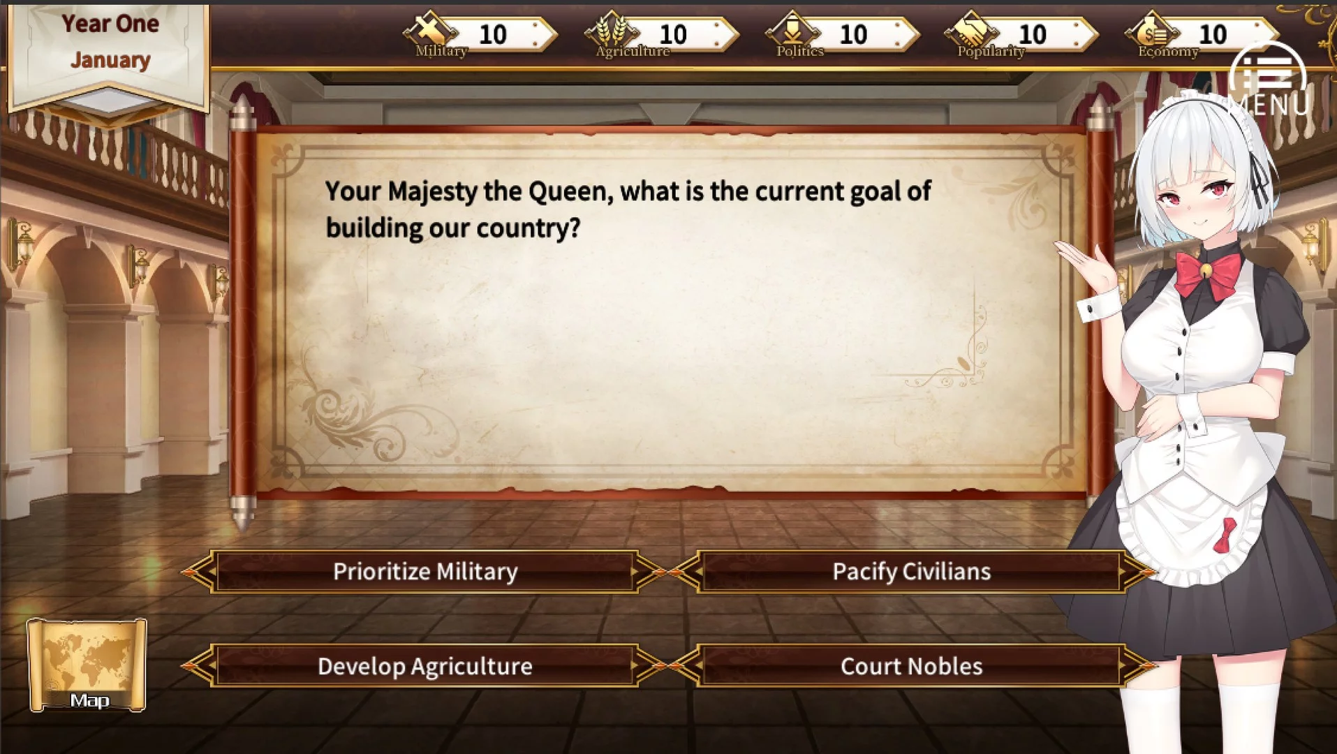 Изображение игры: Queen's Glory | 女王的榮耀