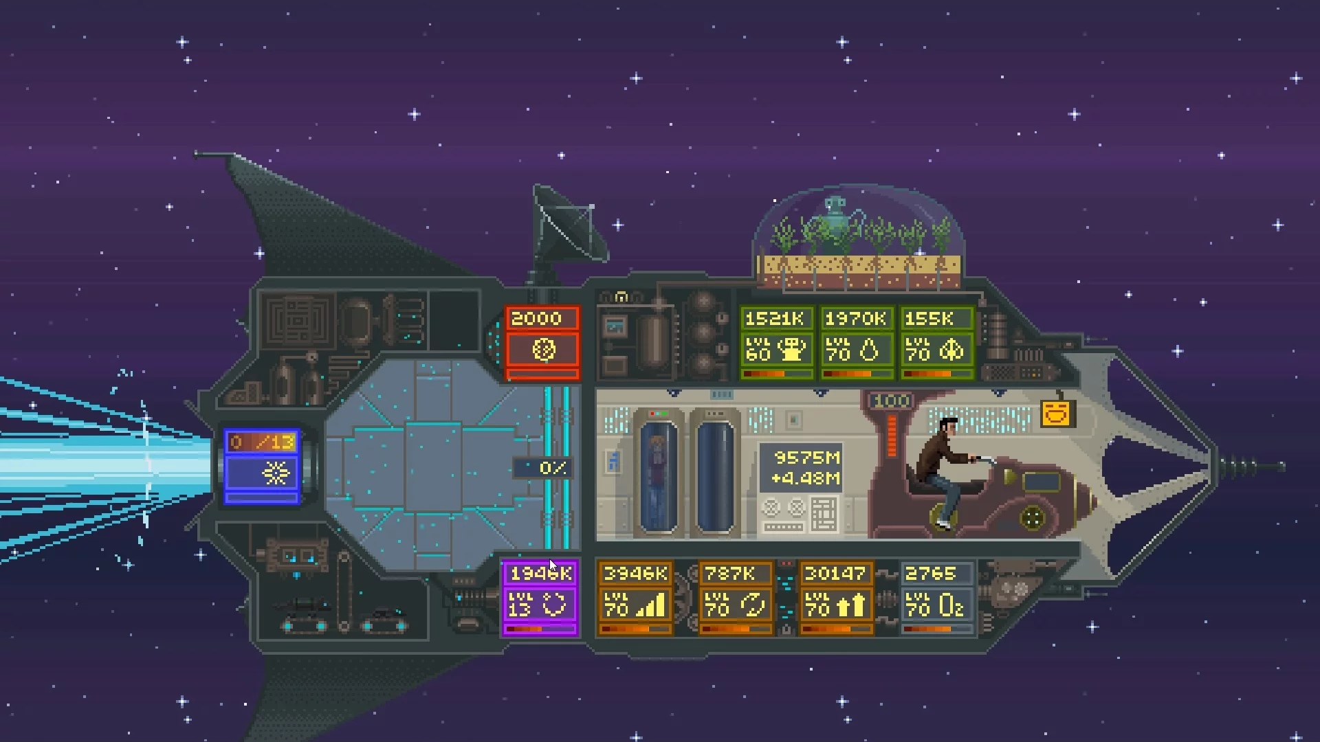 Изображение игры: Human-powered spacecraft