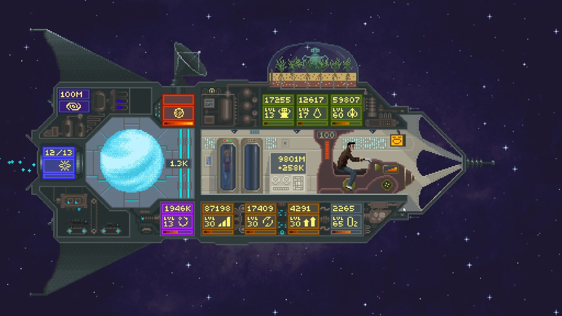Изображение игры: Human-powered spacecraft