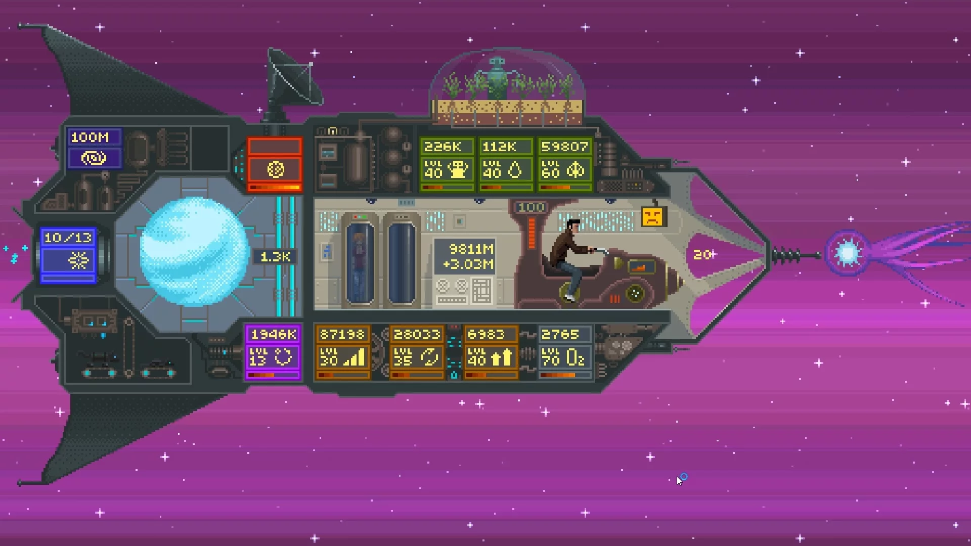 Изображение игры: Human-powered spacecraft