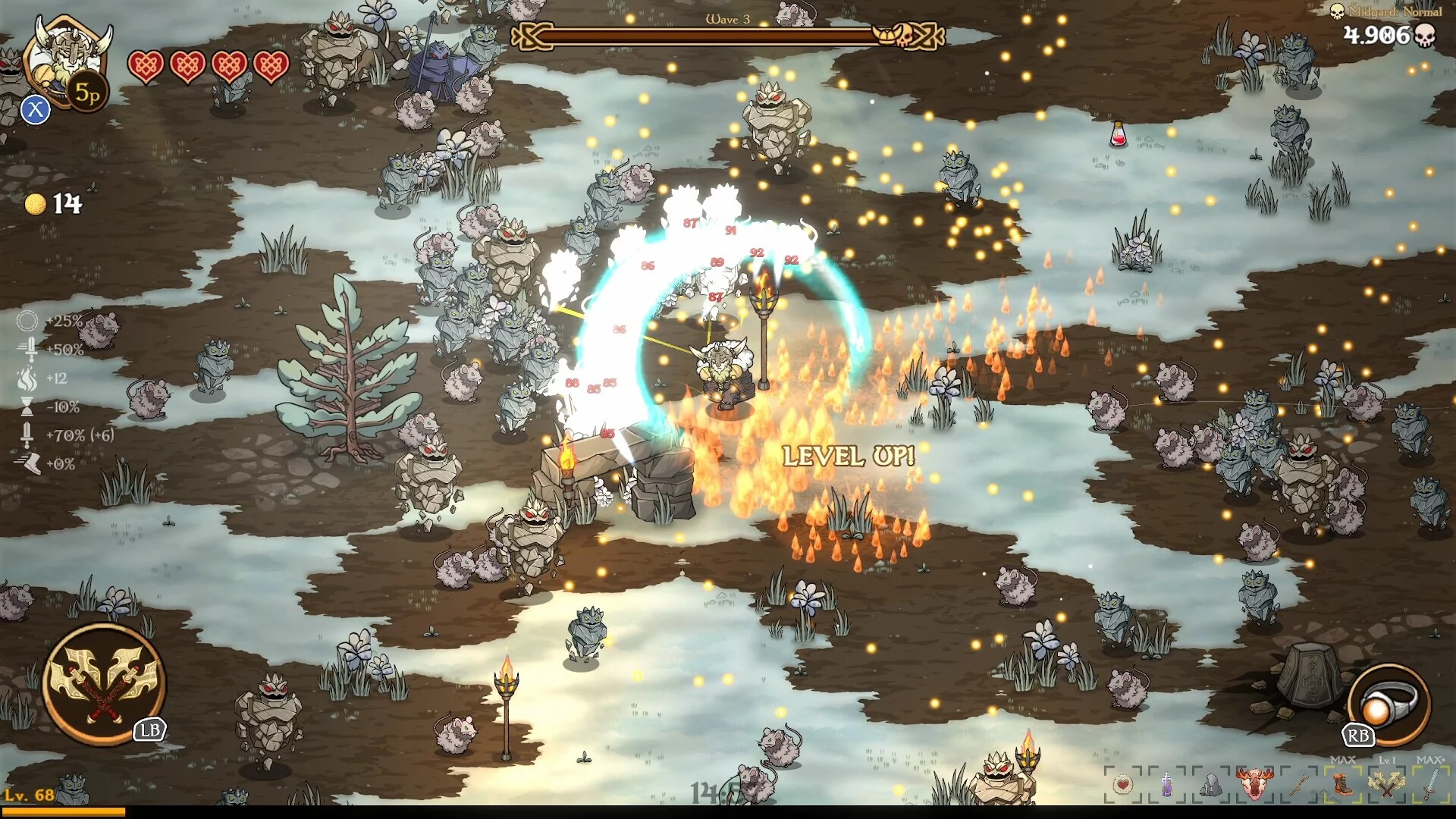 Изображение игры: Nordic Ashes: Survivors of Ragnarok