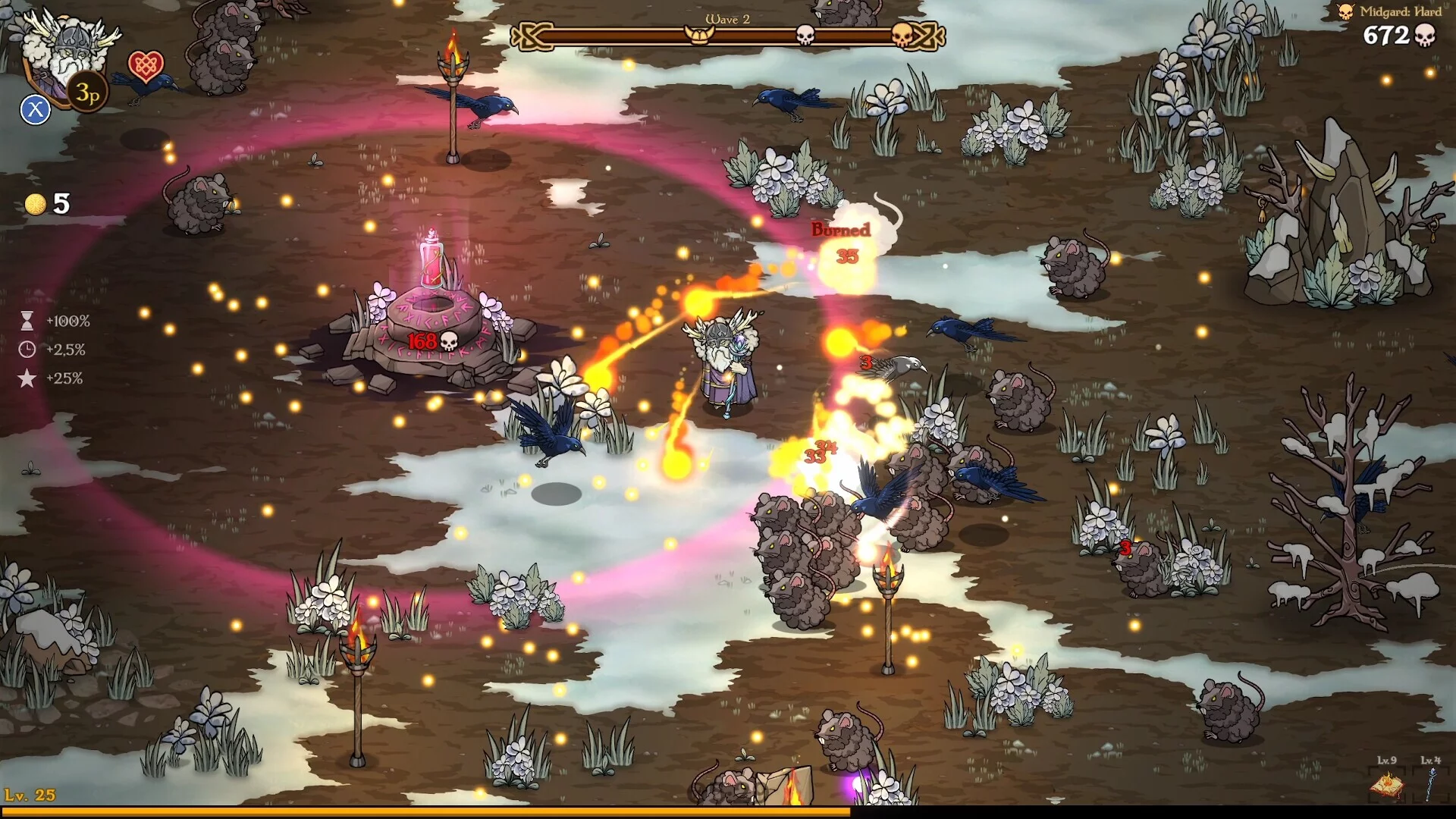 Изображение игры: Nordic Ashes: Survivors of Ragnarok