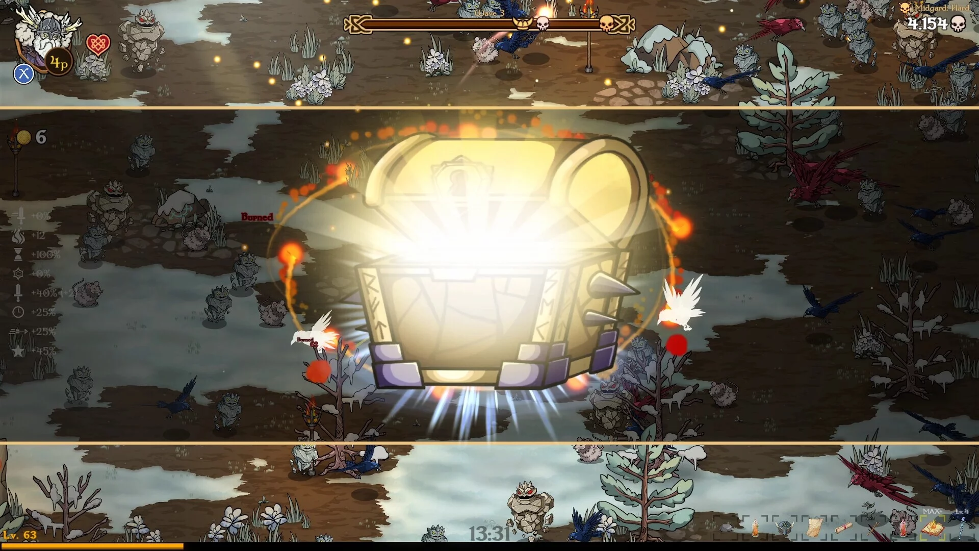 Изображение игры: Nordic Ashes: Survivors of Ragnarok