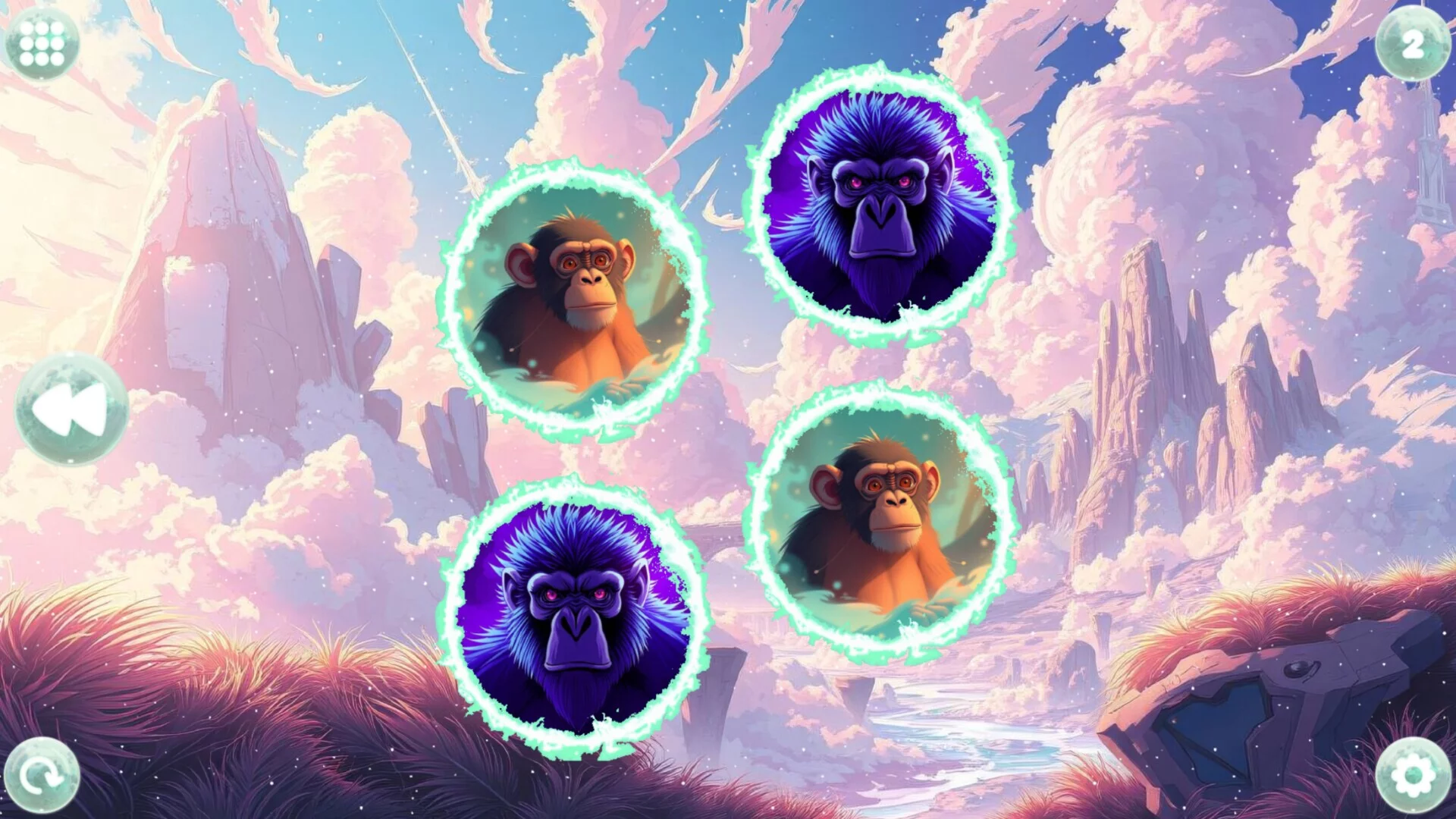 Изображение игры: Anime Dream Match: Primates