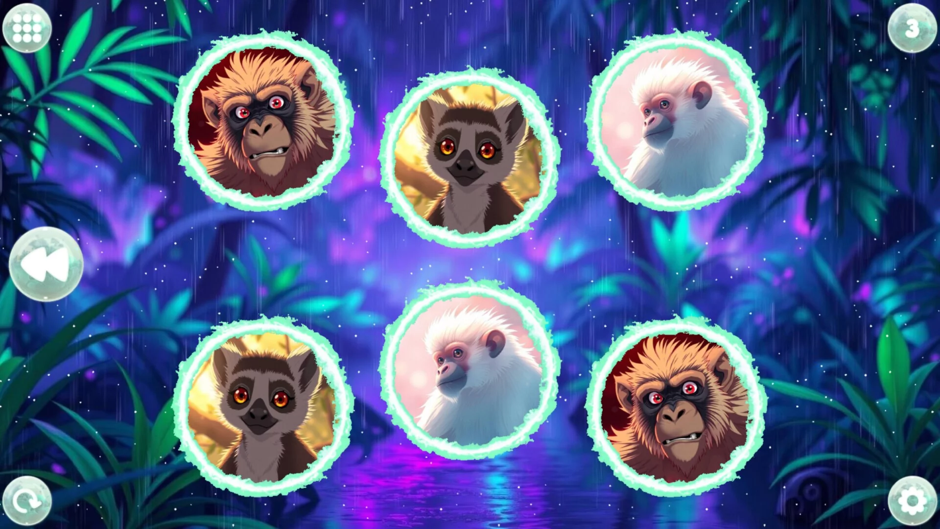 Изображение игры: Anime Dream Match: Primates