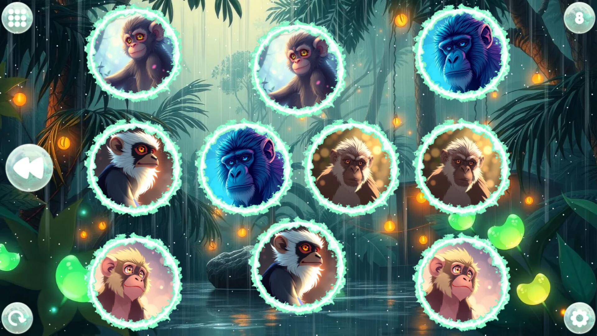Изображение игры: Anime Dream Match: Primates