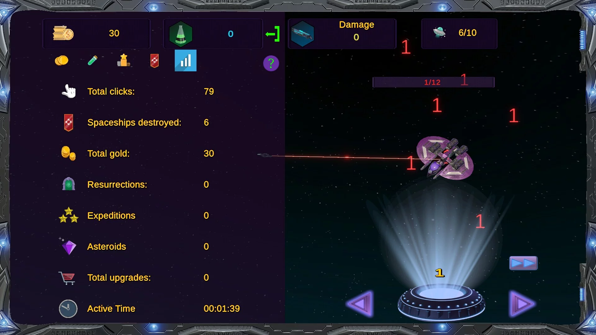 Изображение игры: Star Clicker Odyssey