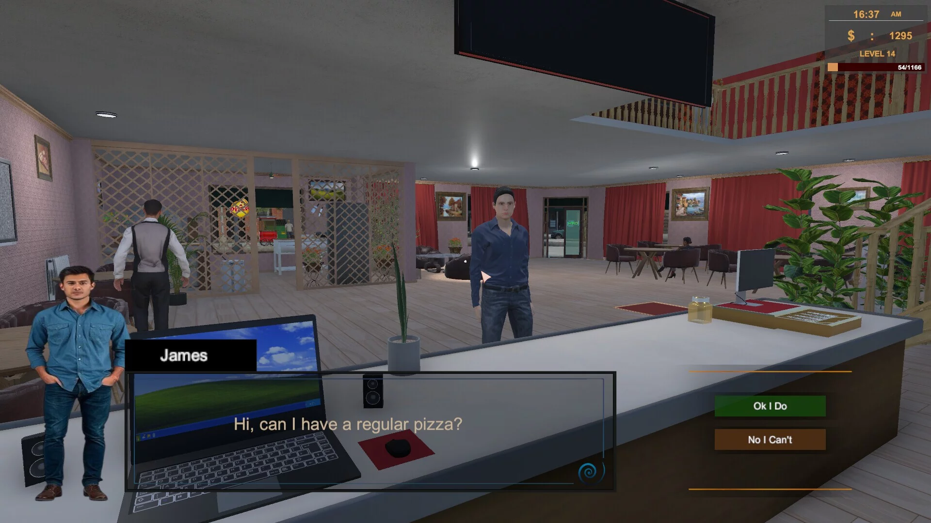 Изображение игры: Pizza Shop Simulator