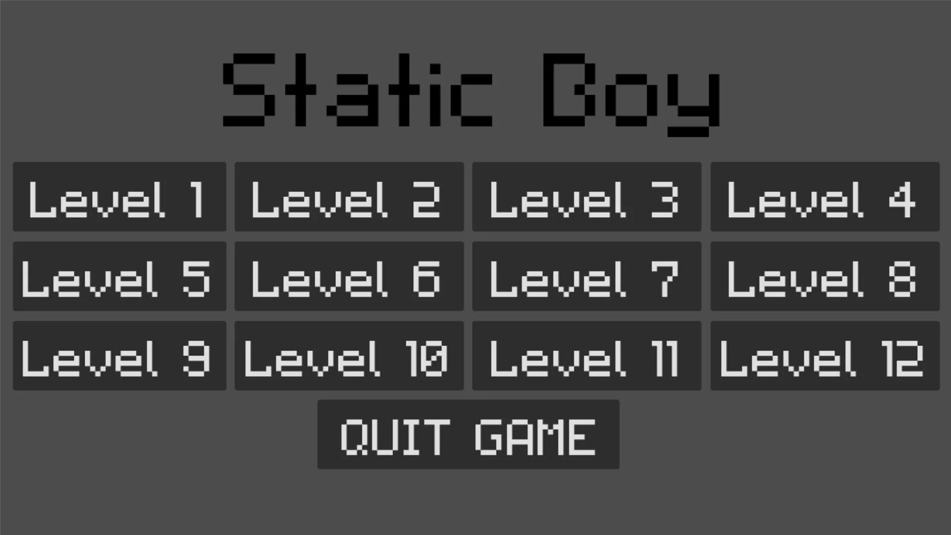 Изображение игры: Static Boy