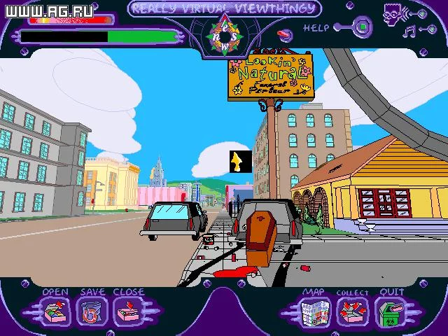 Изображение игры: The Simpsons: Virtual Springfield