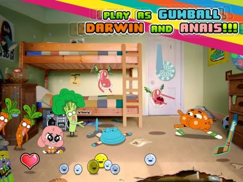 Изображение игры: Mutant Fridge Mayhem - Gumball