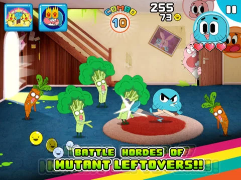 Изображение игры: Mutant Fridge Mayhem - Gumball