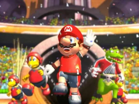 Изображение игры: Super Mario Strikers