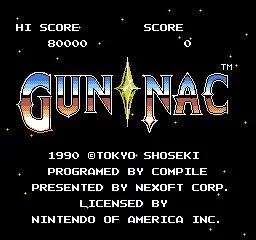 Изображение игры: Gun-Nac
