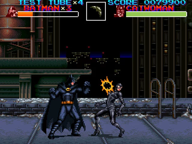 Изображение игры: Batman Returns (Nintendo)