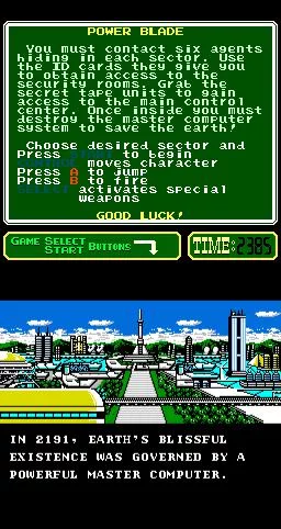 Изображение игры: Power Blade