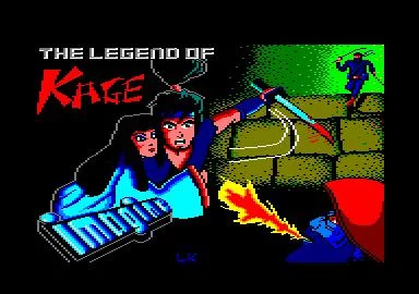 Изображение игры: The Legend of Kage (1986)