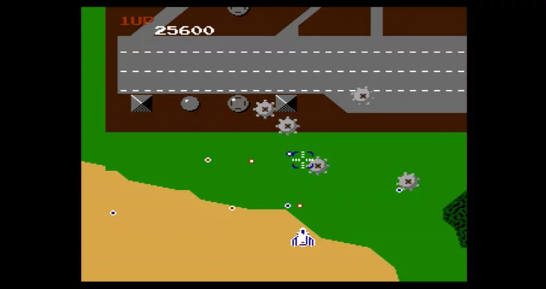 Изображение игры: Xevious