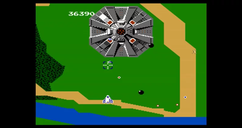 Изображение игры: Xevious
